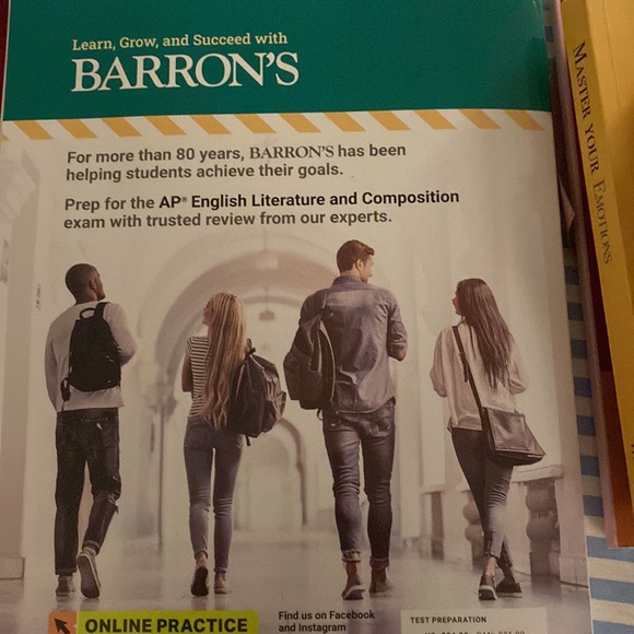 Barton’s AP English Literature and Composition 2022-2023 book - Picture 2 of 2